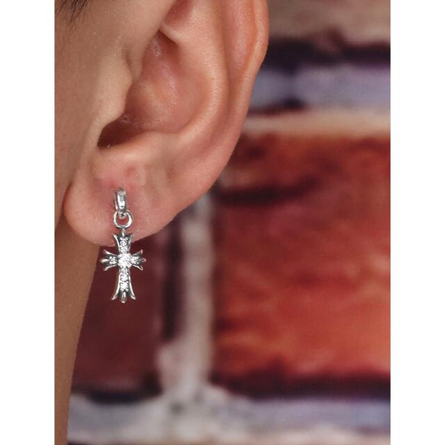 クロムハーツ ダイヤ付き ピアス クロスピアス - 通販 - azenco.co.uk