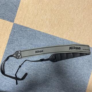 ニコン(Nikon)のNikon ネックストラップ45mm幅 グレー 2340(その他)