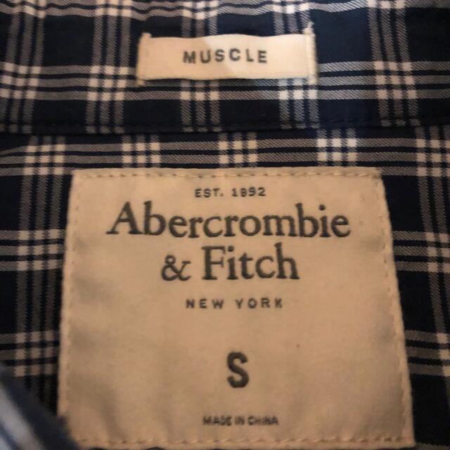 Abercrombie&Fitch(アバクロンビーアンドフィッチ)のタグなし未使用品　アバクロンビー&フィッチ　チェック柄長袖ボタンダウンシャツ メンズのトップス(シャツ)の商品写真