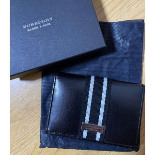 バーバリーブラックレーベル(BURBERRY BLACK LABEL)の【新品】BURBERRY BLACKLABEL 名刺入れ (名刺入れ/定期入れ)