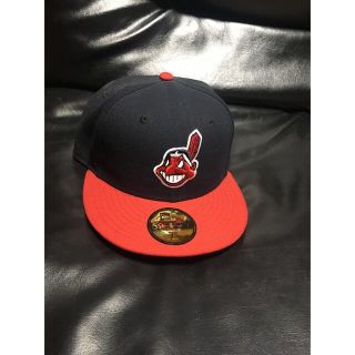 ニューエラー(NEW ERA)のnew era 59fifty インディアンス　7 1/4(キャップ)