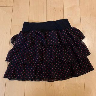 ニシマツヤ(西松屋)の西松屋　3段スカート　140cm 女児(スカート)
