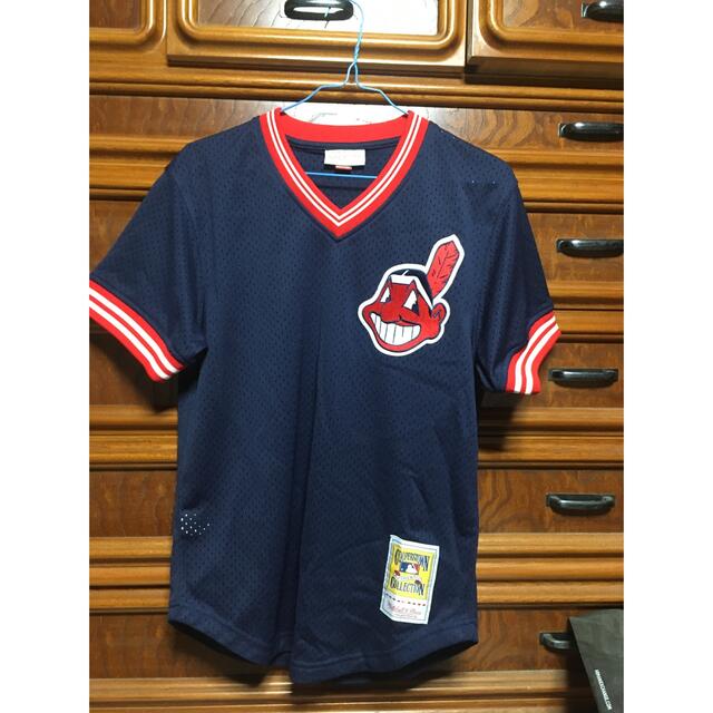 Mitchell & ness インディアンス　Jersey