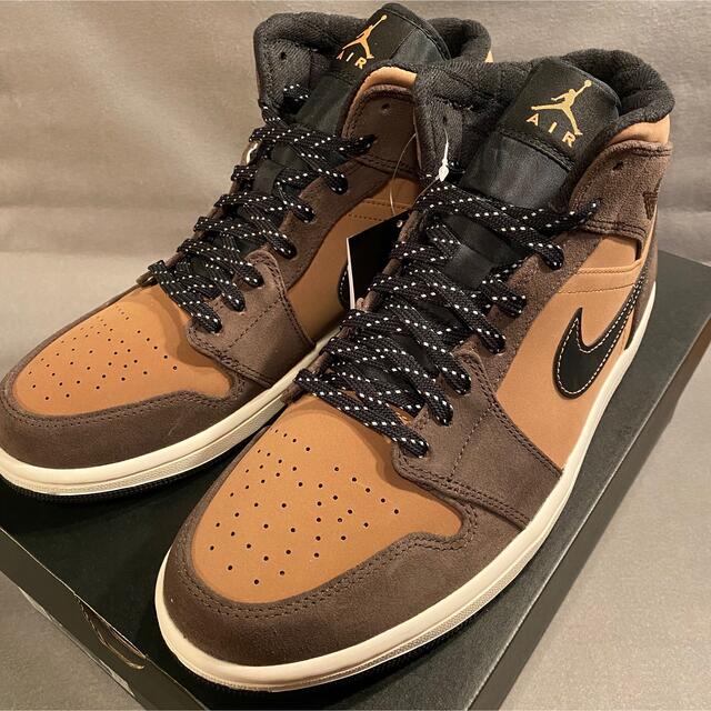 Nike Air Jordan 1 MID SE quot Brown quot 28.5cm - lesjardinsdesouvre.com