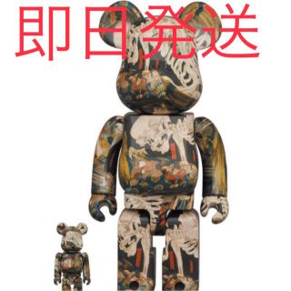 ベアブリック(BE@RBRICK)のBE@RBRICK 歌川国芳「相馬の古内裏」 100% 400%(その他)