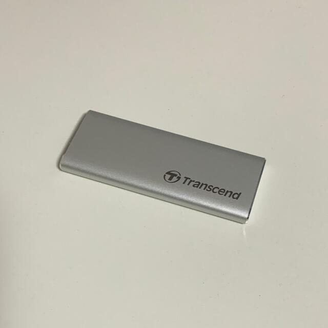 Transcend 外付けSSD 480GB  スマホ/家電/カメラのPC/タブレット(PC周辺機器)の商品写真