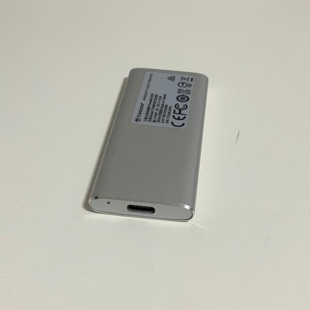 Transcend 外付けSSD 480GB  スマホ/家電/カメラのPC/タブレット(PC周辺機器)の商品写真