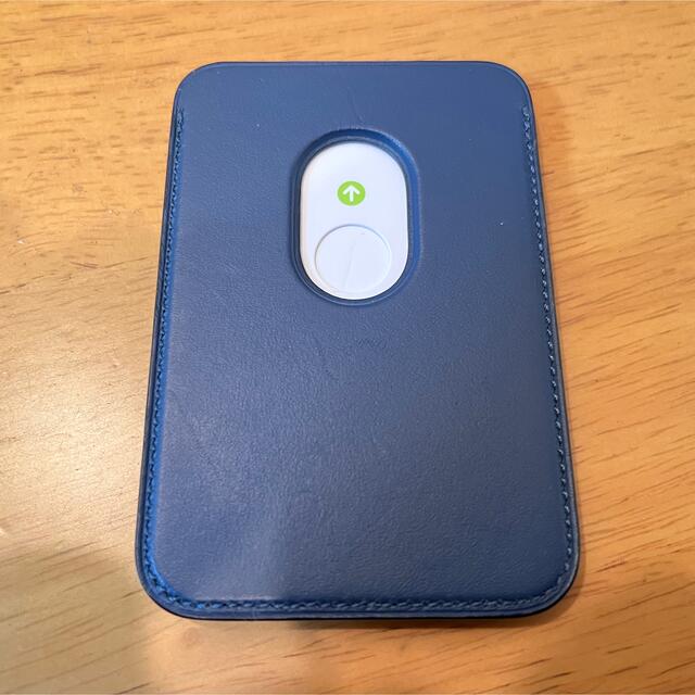Apple - 【純正】MagSafe対応iPhoneレザーウォレット - バルティック Apple - 【純正】MagSafe対応iPhoneレザーウォレット - バルティック