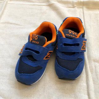 ニューバランス(New Balance)のニューバランス スニーカー 13cm ベビー　ブルー　青(スニーカー)