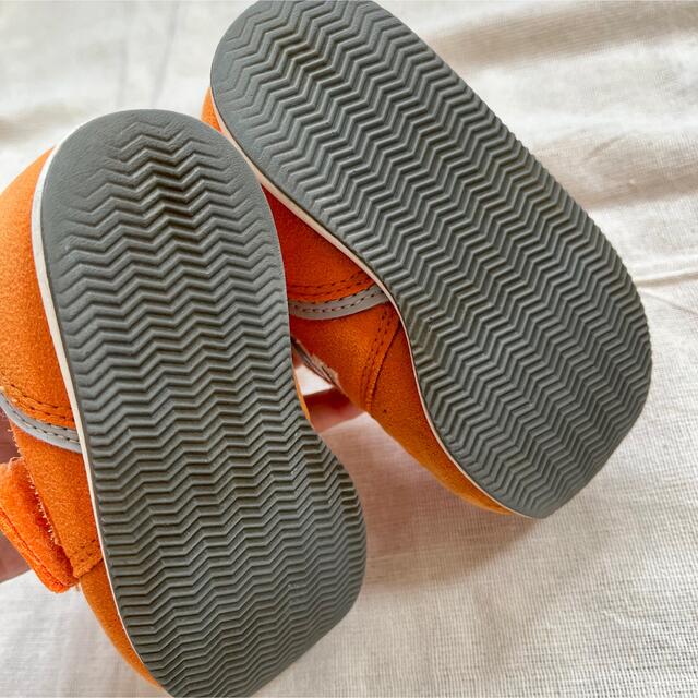 New Balance(ニューバランス)のニューバランス　スニーカー　ベビー　14cm オレンジ キッズ/ベビー/マタニティのベビー靴/シューズ(~14cm)(スニーカー)の商品写真