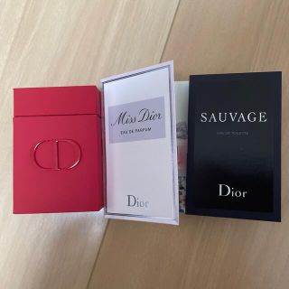 ディオール(Dior)のdior ノベルティ　リップ　オードパルファム(口紅)