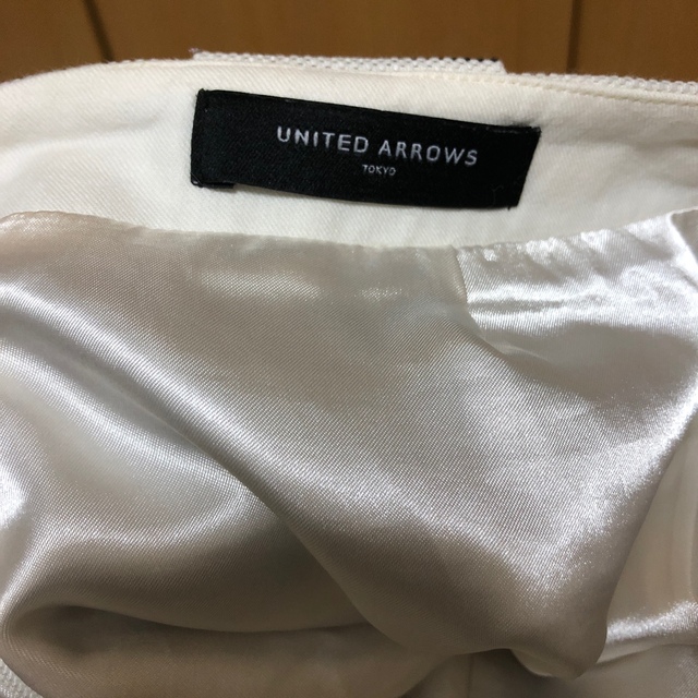 UNITED ARROWS(ユナイテッドアローズ)のユナイテッドアローズ　スカート　ストライプ レディースのスカート(ひざ丈スカート)の商品写真