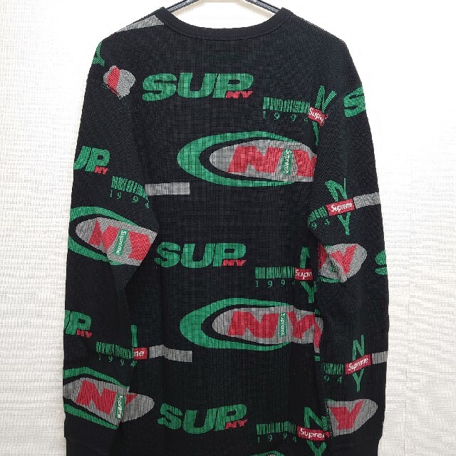 Supreme NY Waffle Thermal Black XL