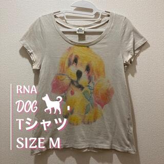 アールエヌエー(RNA)のRNA ドッグプリントTシャツ Mサイズ(Tシャツ(半袖/袖なし))