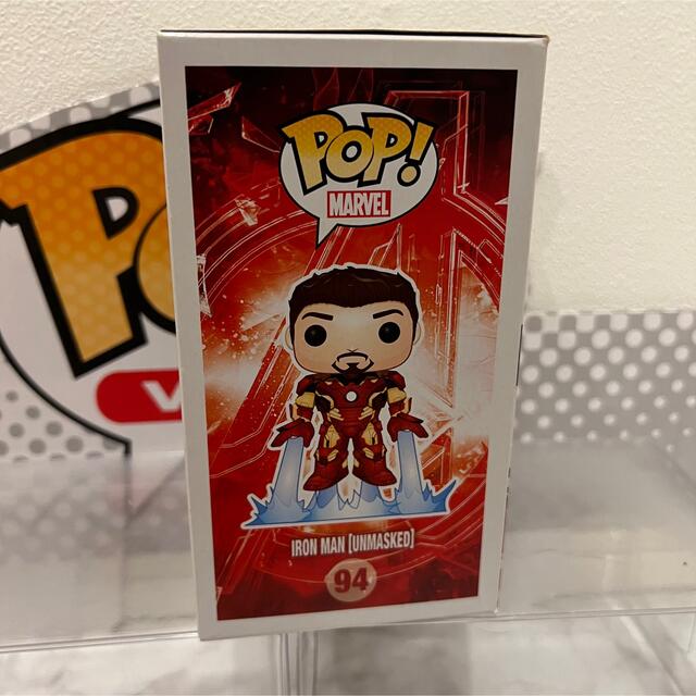 MARVEL - 廃盤激レア コミコン限定FUNKO POP! アイアンマン アンマスク