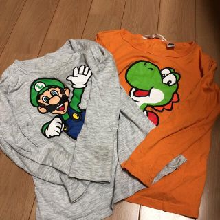 エイチアンドエイチ(H&H)のH &M⭐︎ルイージ、ヨッシーロンT(Tシャツ/カットソー)