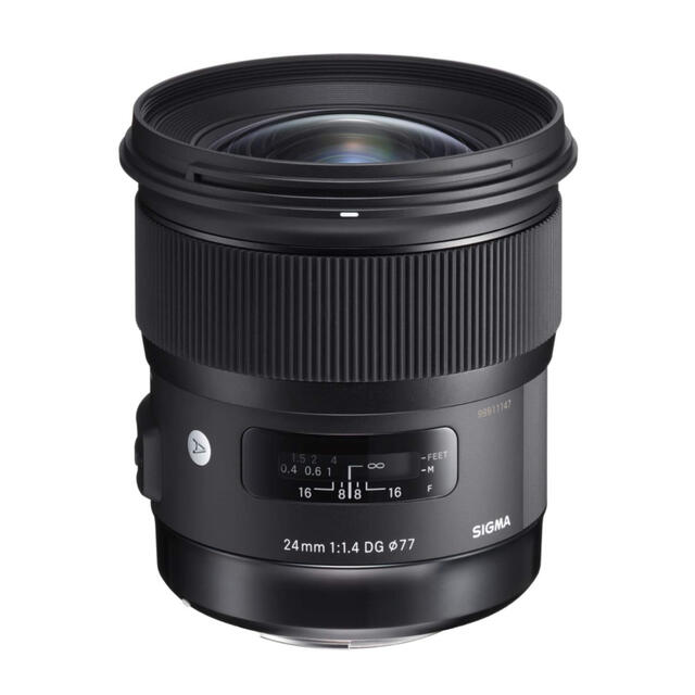 美品】SIGMA シグマ 単焦点広角レンズ 24mm F1.4 DG-