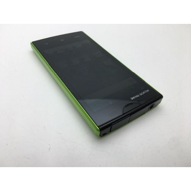 SHARP(シャープ)のsoftbank AQUOS PHONE 103SH グリーン◆美品◆363 スマホ/家電/カメラのスマートフォン/携帯電話(スマートフォン本体)の商品写真