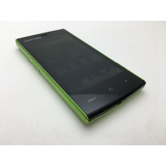 SHARP(シャープ)のsoftbank AQUOS PHONE 103SH グリーン◆美品◆363 スマホ/家電/カメラのスマートフォン/携帯電話(スマートフォン本体)の商品写真