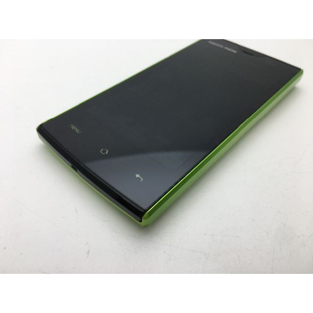 SHARP(シャープ)のsoftbank AQUOS PHONE 103SH グリーン◆美品◆363 スマホ/家電/カメラのスマートフォン/携帯電話(スマートフォン本体)の商品写真