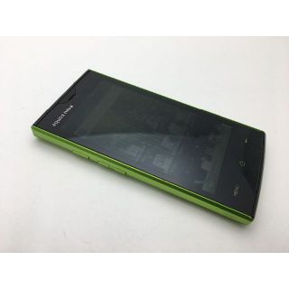 シャープ(SHARP)のsoftbank AQUOS PHONE 103SH グリーン◆美品◆363(スマートフォン本体)