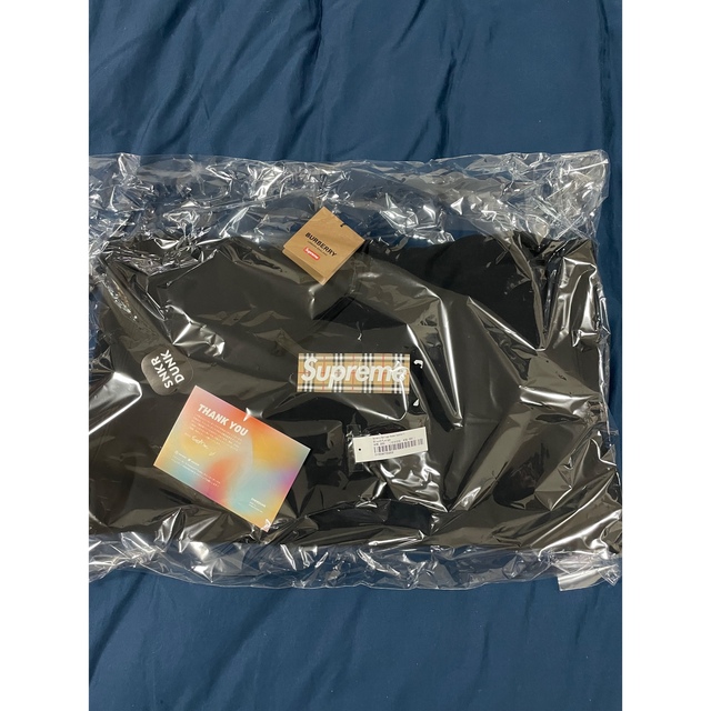 Supreme(シュプリーム)のSupreme BURBERRY Hooded Sweatshirt Lサイズ メンズのトップス(パーカー)の商品写真