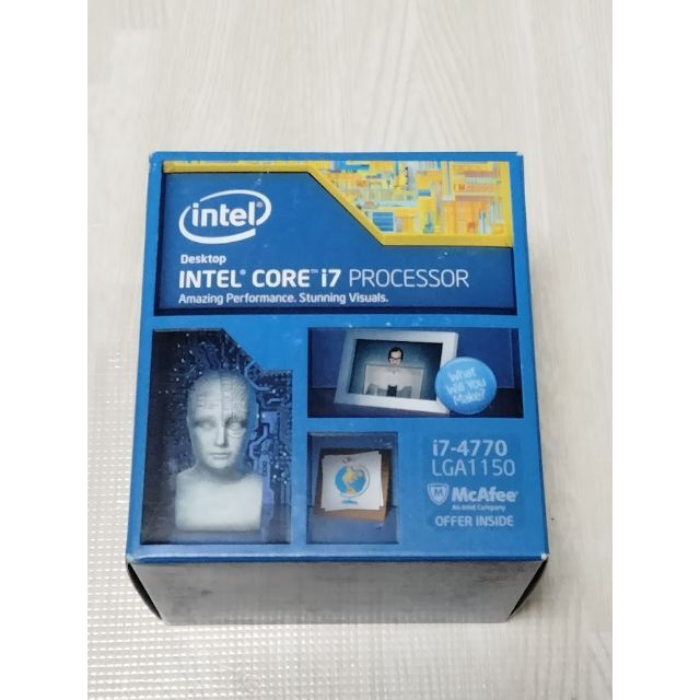 PCパーツ10個セット Intel Core i7 4770 BX80646I74770