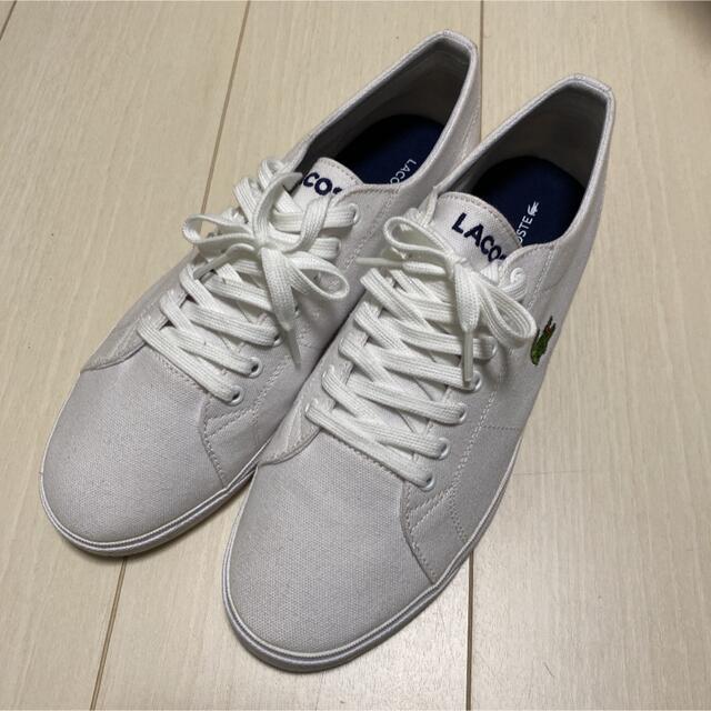 ラコステ LACOSTE スニーカー 白