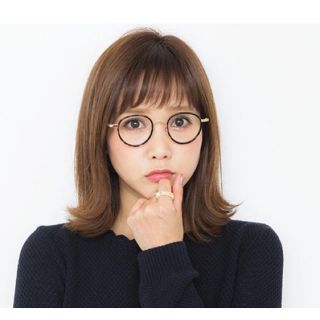 zoff 田中里奈コラボ メガネ