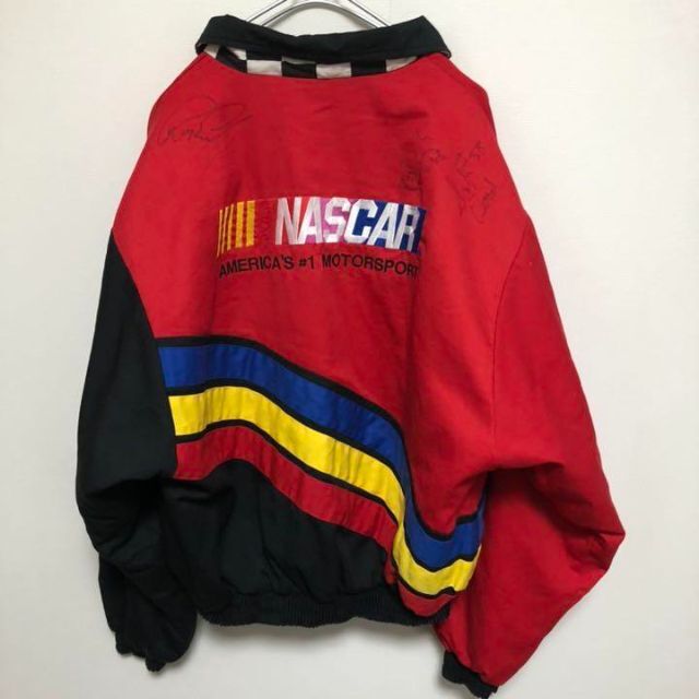 得価再入荷 NASCAR レーシングジャケット 90s 古着 usa製 刺繍 中綿の