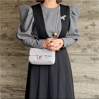 cygne / シーニュ とんがりパフトップス Manon グレー サイズ1