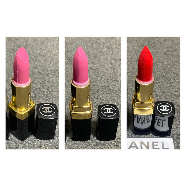 CHANEL シャネル ルージュ ア レーヴル 口紅 リップ 赤 ピンク