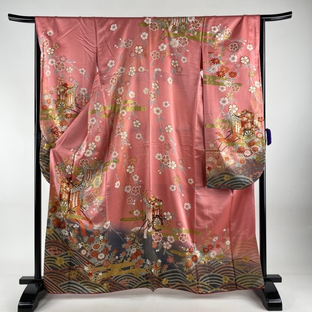 らしい 振袖 正絹 の通販 by バイセル ラクマ店|ラクマ 逸品 身丈 ...
