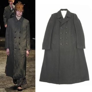 コムデギャルソンオムプリュス(COMME des GARCONS HOMME PLUS)の11aw デカダンス コムデギャルソン ウール ロングコート ジャケット(ピーコート)