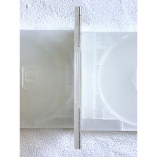 2枚 CD,DVDケース レンタル業務用 ヒンジ金具 割れないPP素材 301円(その他)