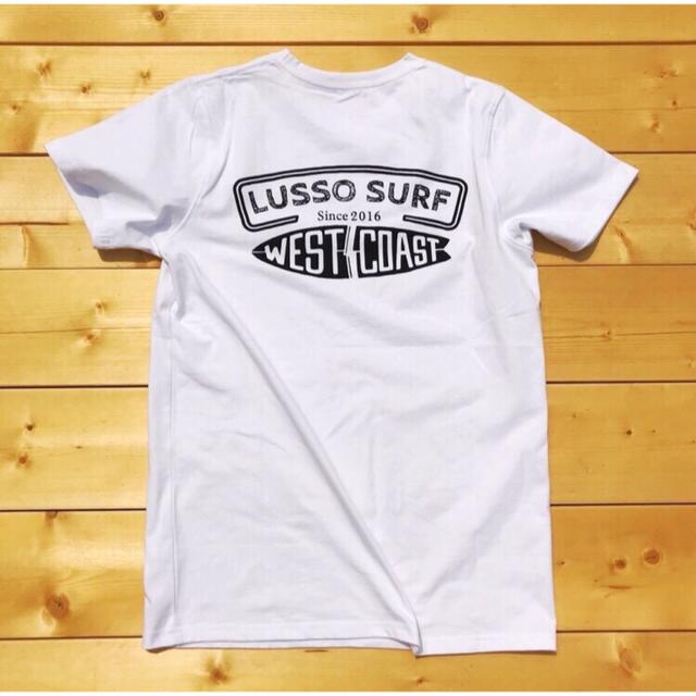 STANDARD CALIFORNIA(スタンダードカリフォルニア)の西海岸系☆LUSSO SURF ウェストコーストTシャツ　M☆ロンハーマン メンズのトップス(Tシャツ/カットソー(半袖/袖なし))の商品写真