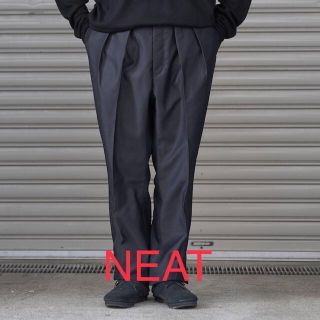 22ss NEAT wrapper cloth wide スラックス | www.urdupoetryworld.com