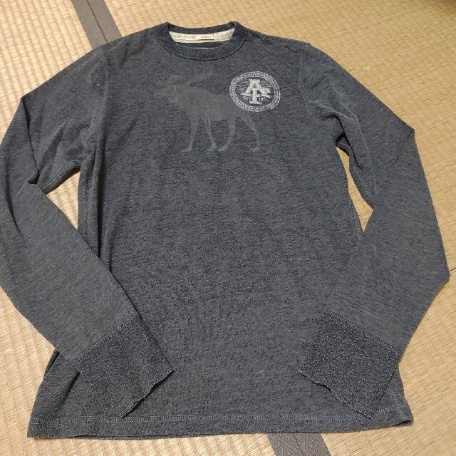 Abercrombie&Fitch(アバクロンビーアンドフィッチ)の43  Ｌ　メンズ　アバクロ　ロンT　ヴィンテージ　レトロ　Abercrombi メンズのトップス(Tシャツ/カットソー(七分/長袖))の商品写真