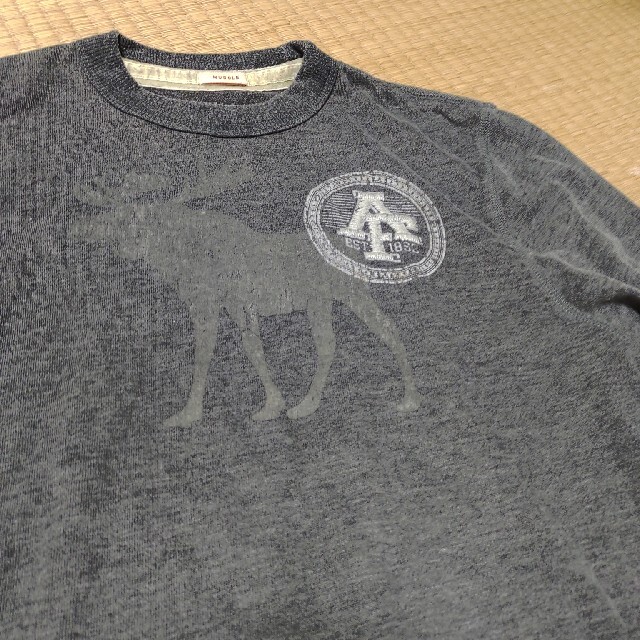 Abercrombie&Fitch(アバクロンビーアンドフィッチ)の43  Ｌ　メンズ　アバクロ　ロンT　ヴィンテージ　レトロ　Abercrombi メンズのトップス(Tシャツ/カットソー(七分/長袖))の商品写真