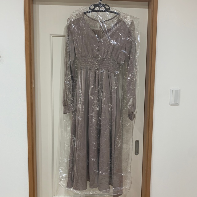 Ameri VINTAGE(アメリヴィンテージ)のUNDRESSED GRACEFUL HALF LACE DRESS レディースのワンピース(ロングワンピース/マキシワンピース)の商品写真