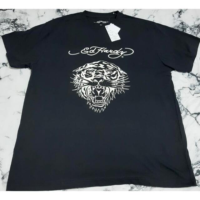 Ed Hardy(エドハーディー)の☆早い者勝ち☆Ed Hardy♪Tシャツ♪5L☆BLACK☆ メンズのトップス(Tシャツ/カットソー(半袖/袖なし))の商品写真