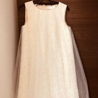 ジルスチュアート(JILLSTUART)の☆専用☆新品同様☆ジルスチュアート☆チュール☆刺繍ワンピース☆(ひざ丈ワンピース)