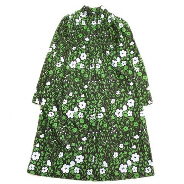 marimekko(マリメッコ)の極美品 マリメッコ marimekko 花柄 シャツ ワンピース 36●３※ レディースのワンピース(ロングワンピース/マキシワンピース)の商品写真