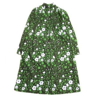 マリメッコ(marimekko)の極美品 マリメッコ marimekko 花柄 シャツ ワンピース 36●３※(ロングワンピース/マキシワンピース)