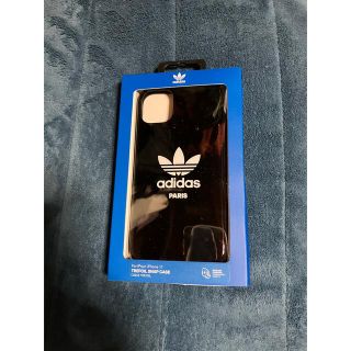 アディダス(adidas)のadidas iPhone11用スマホカバー　黒(iPhoneケース)