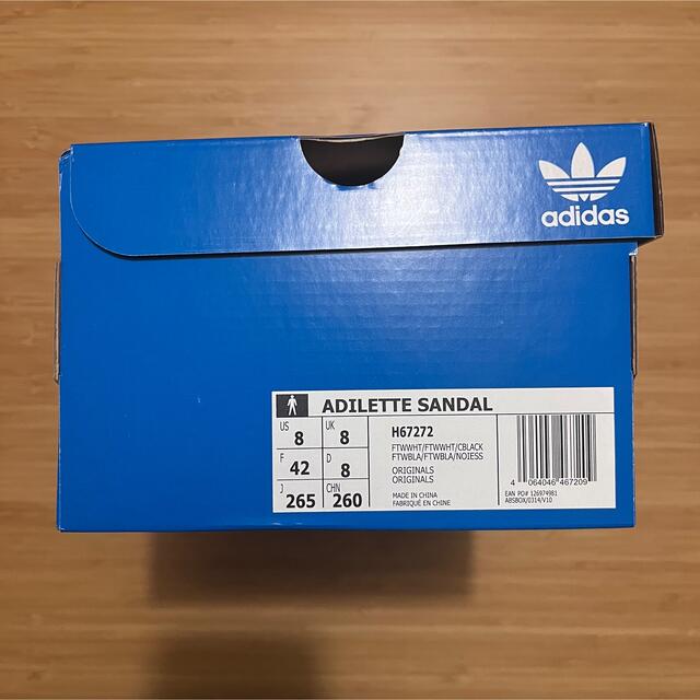 adidas(アディダス)の【未使用】adidas ニューアディレッタ サンダル 26.5cm H67272 レディースの靴/シューズ(サンダル)の商品写真