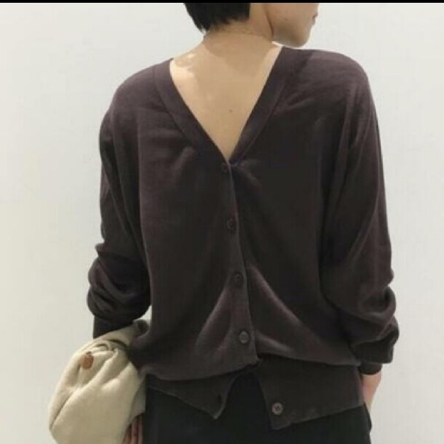 L'Appartement Silk * CTN 2Way カーディガン