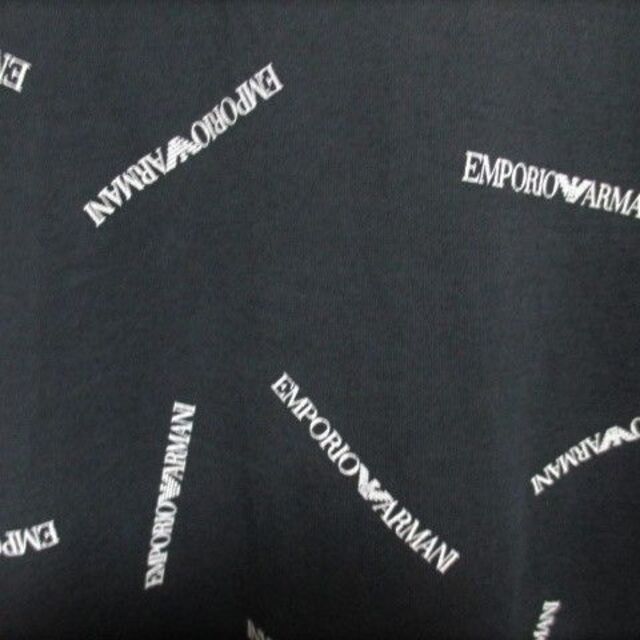 Emporio Armani(エンポリオアルマーニ)の☆エンポリオ アルマーニ 総柄 ロゴ プリント Tシャツ/半袖/メンズ/Ｍ☆新品 メンズのトップス(Tシャツ/カットソー(半袖/袖なし))の商品写真