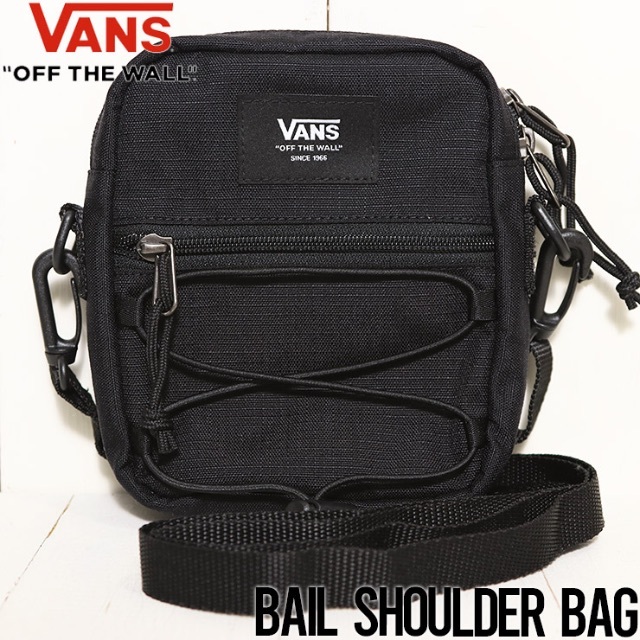 VANS ヴァンズ BAIL SHOULDER BAG VN0A3I5SBLK