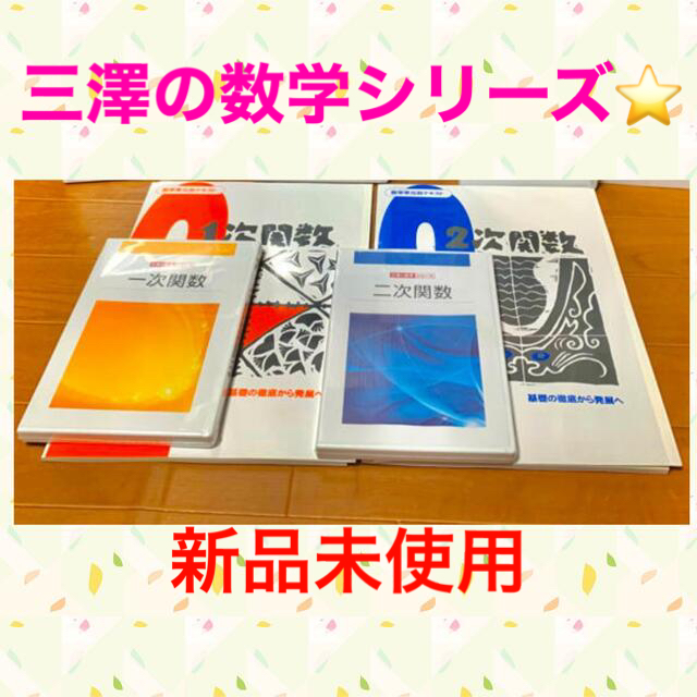 三澤の数学シリーズ⭐️１次関数２次関数⭐️DVD＆テキストセット❣️佐々木勇気